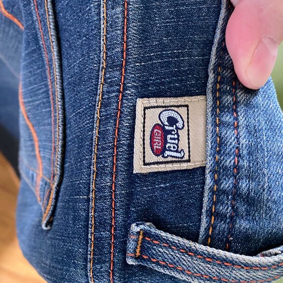 Cruel Girl Low Rise Denim Jeans worn once - Picture 7 of 11